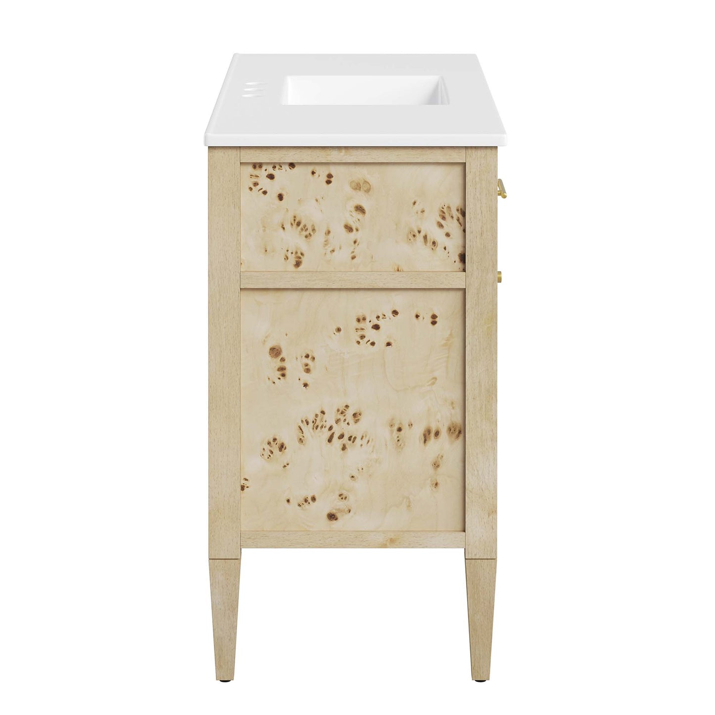 Meuble-lavabo simple en bois Elysian de 48 po par Modway