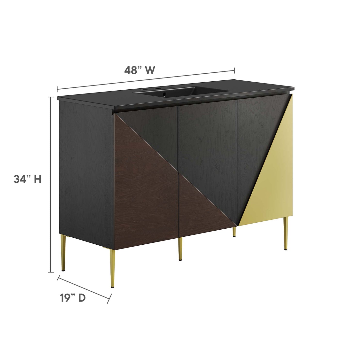 Alchemist 48" Single Sink Bathroom Vanity