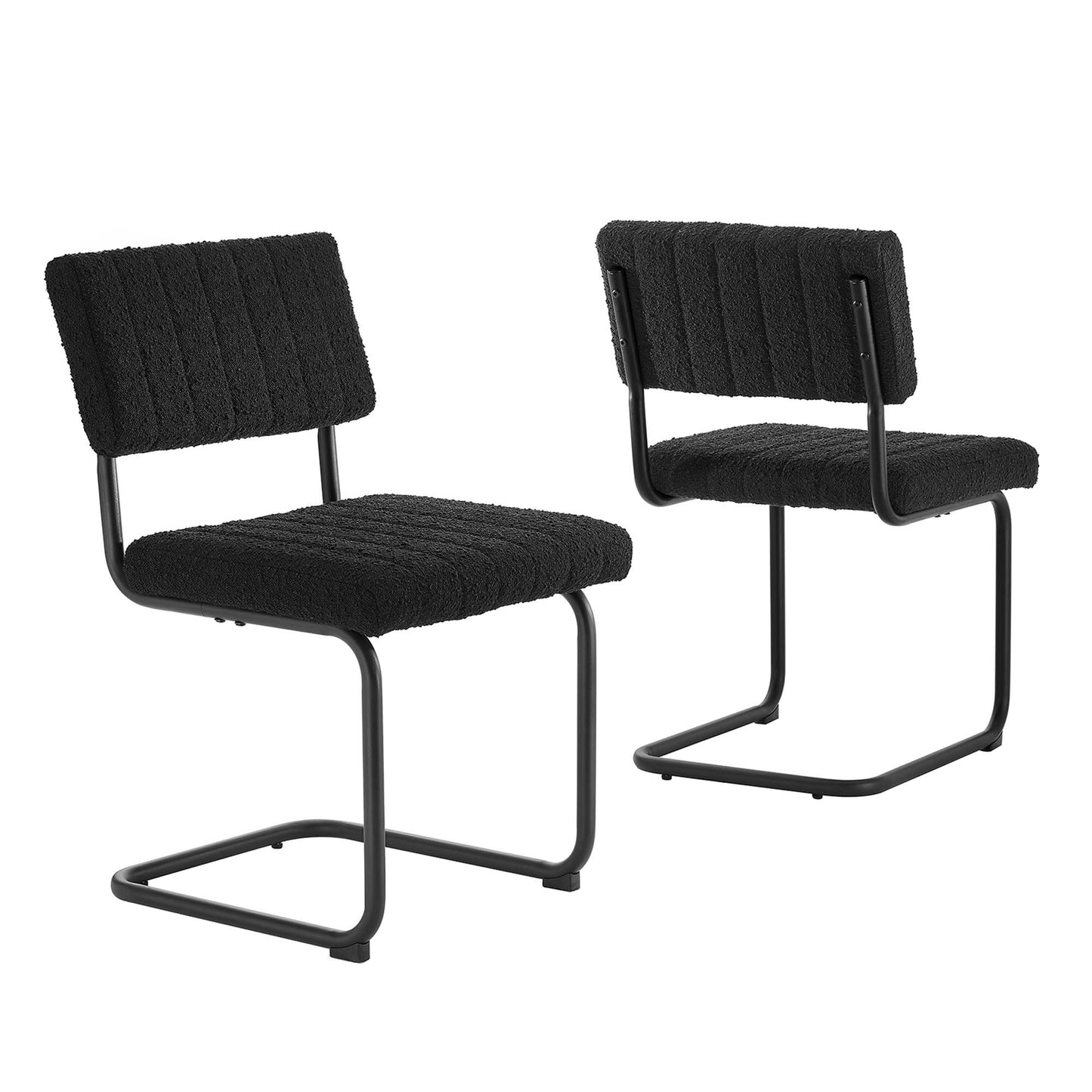 Parity Boucle Dining Side Chairs Set of 2