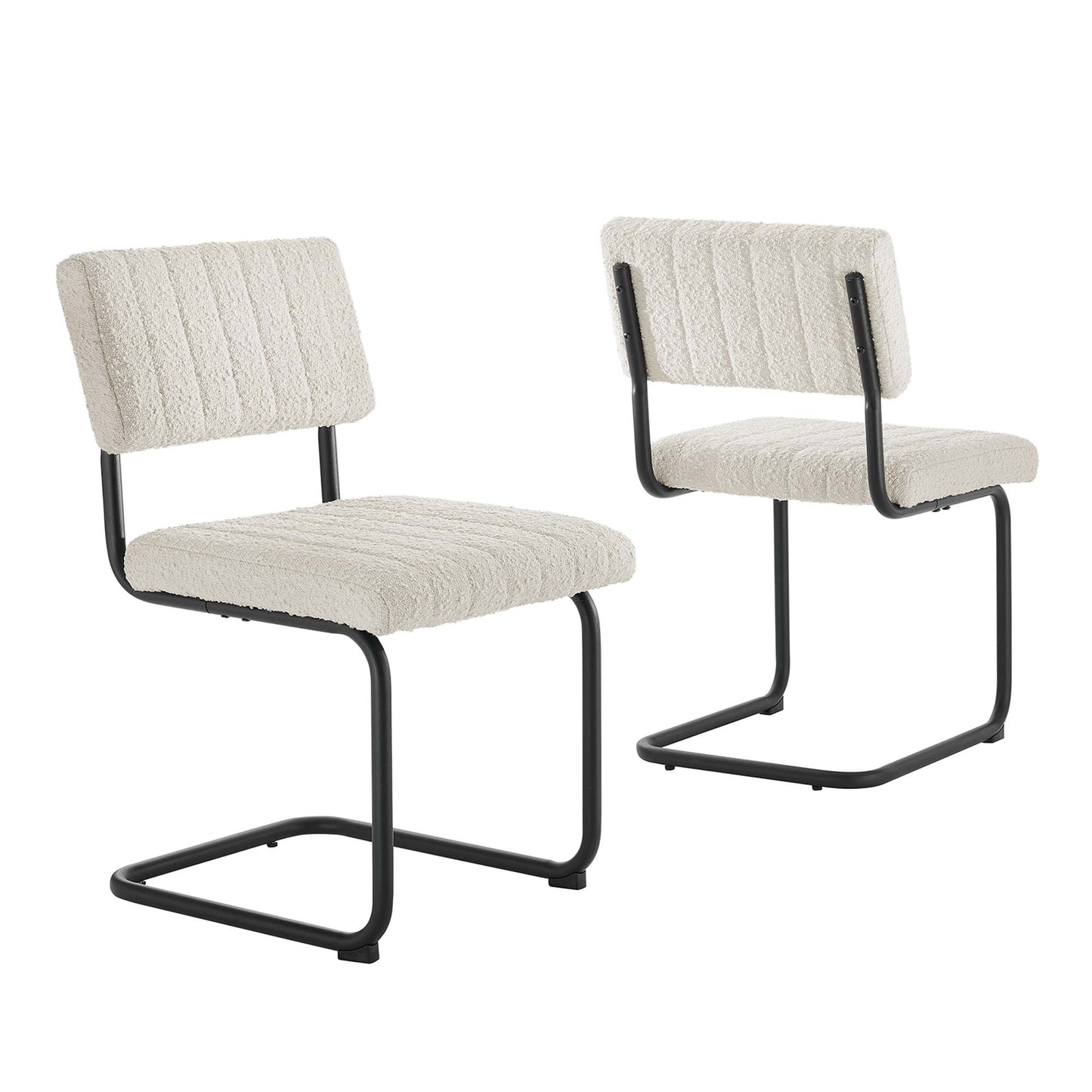 Parity Boucle Dining Side Chairs Set of 2