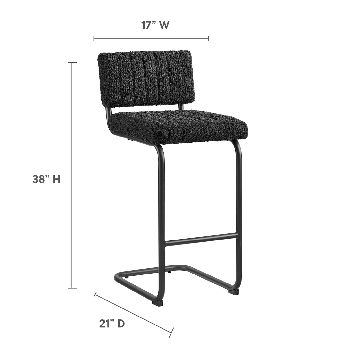 Parity Boucle Counter Stools Set of 2