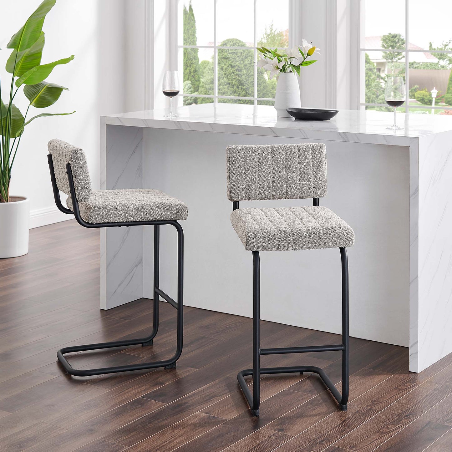 Parity Boucle Counter Stools Set of 2