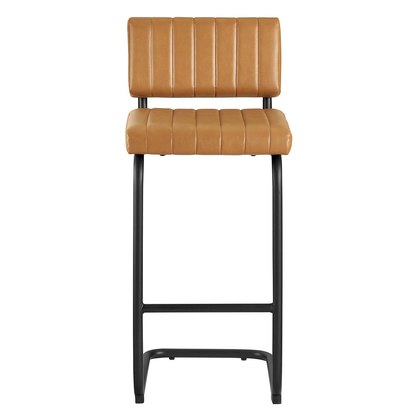 Parity Vegan Leather Counter Stools Set of 2