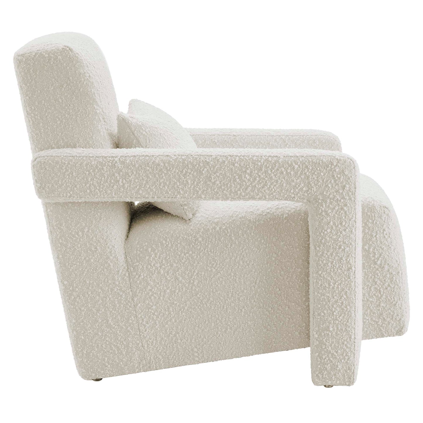 Mirage Boucle Upholstered Armchair