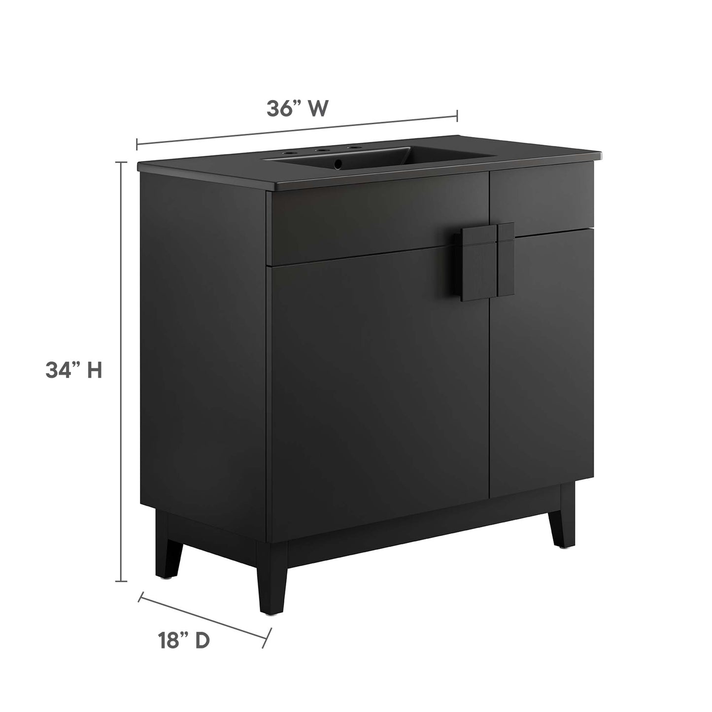 Miles 36” Bathroom Vanity