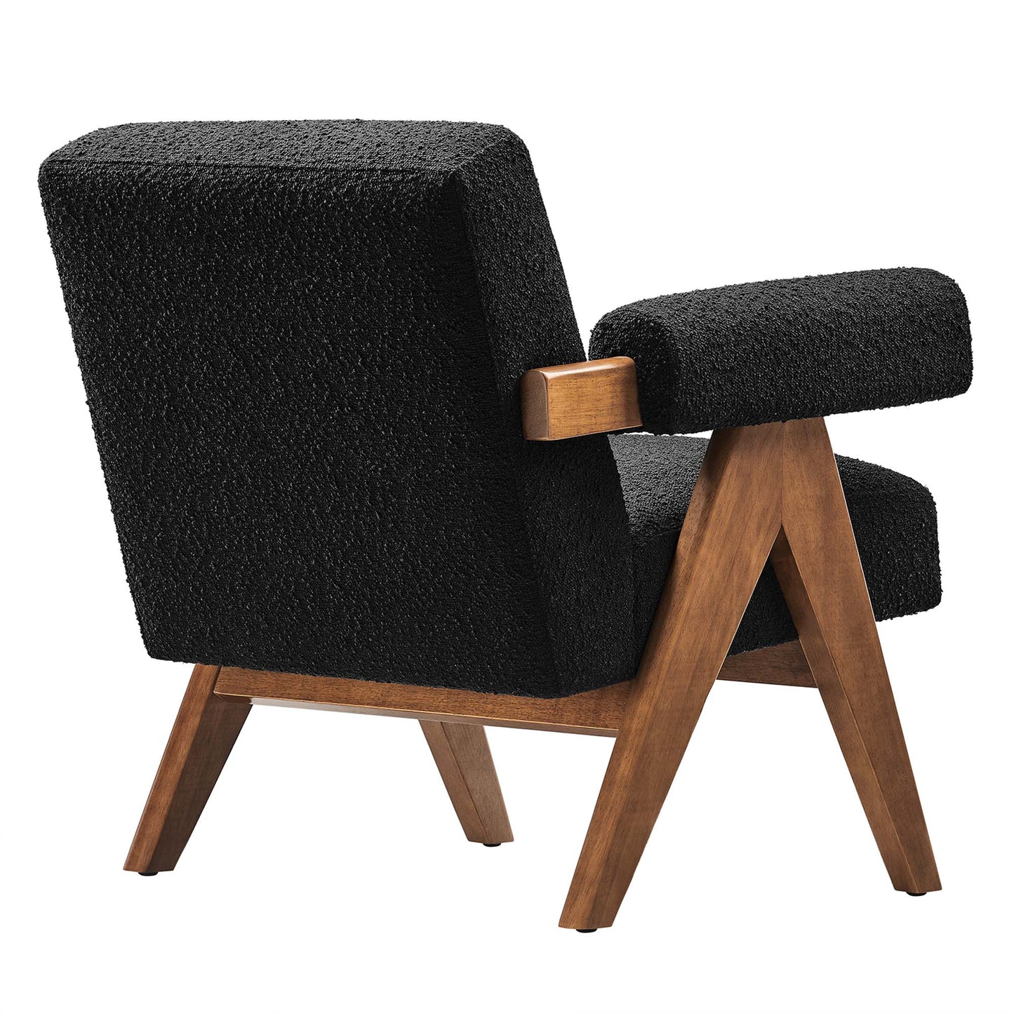 Fauteuil en tissu bouclé Lyra de Modway