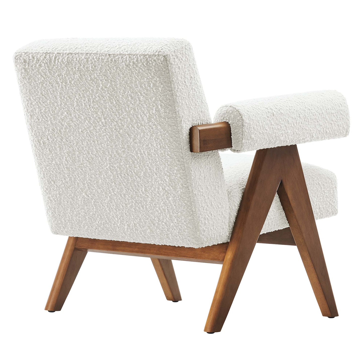 Fauteuil en tissu bouclé Lyra de Modway