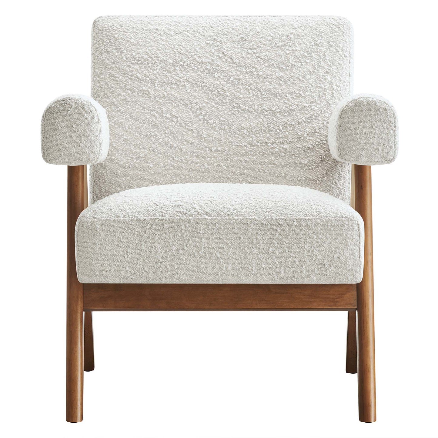 Fauteuil en tissu bouclé Lyra de Modway