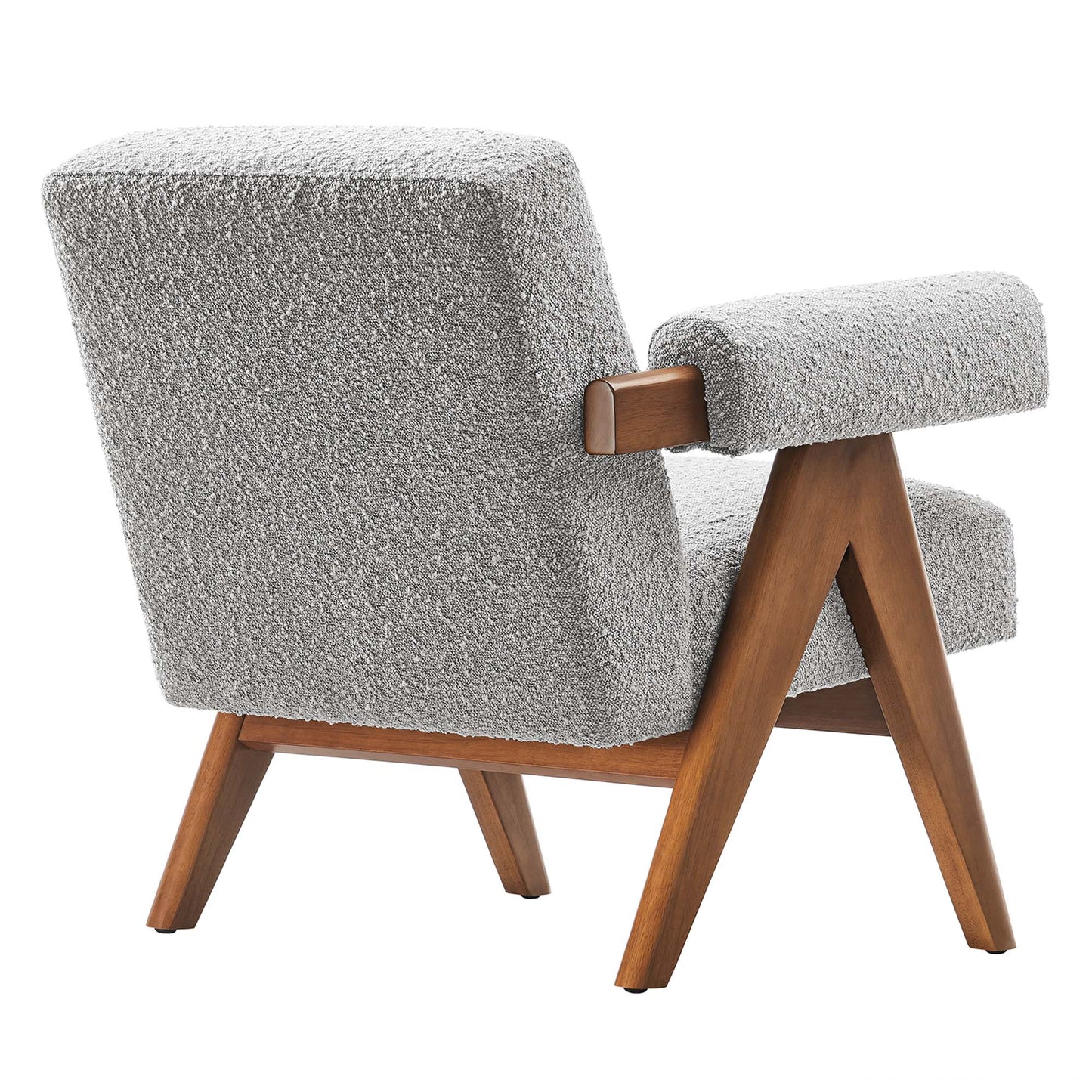 Fauteuil en tissu bouclé Lyra de Modway