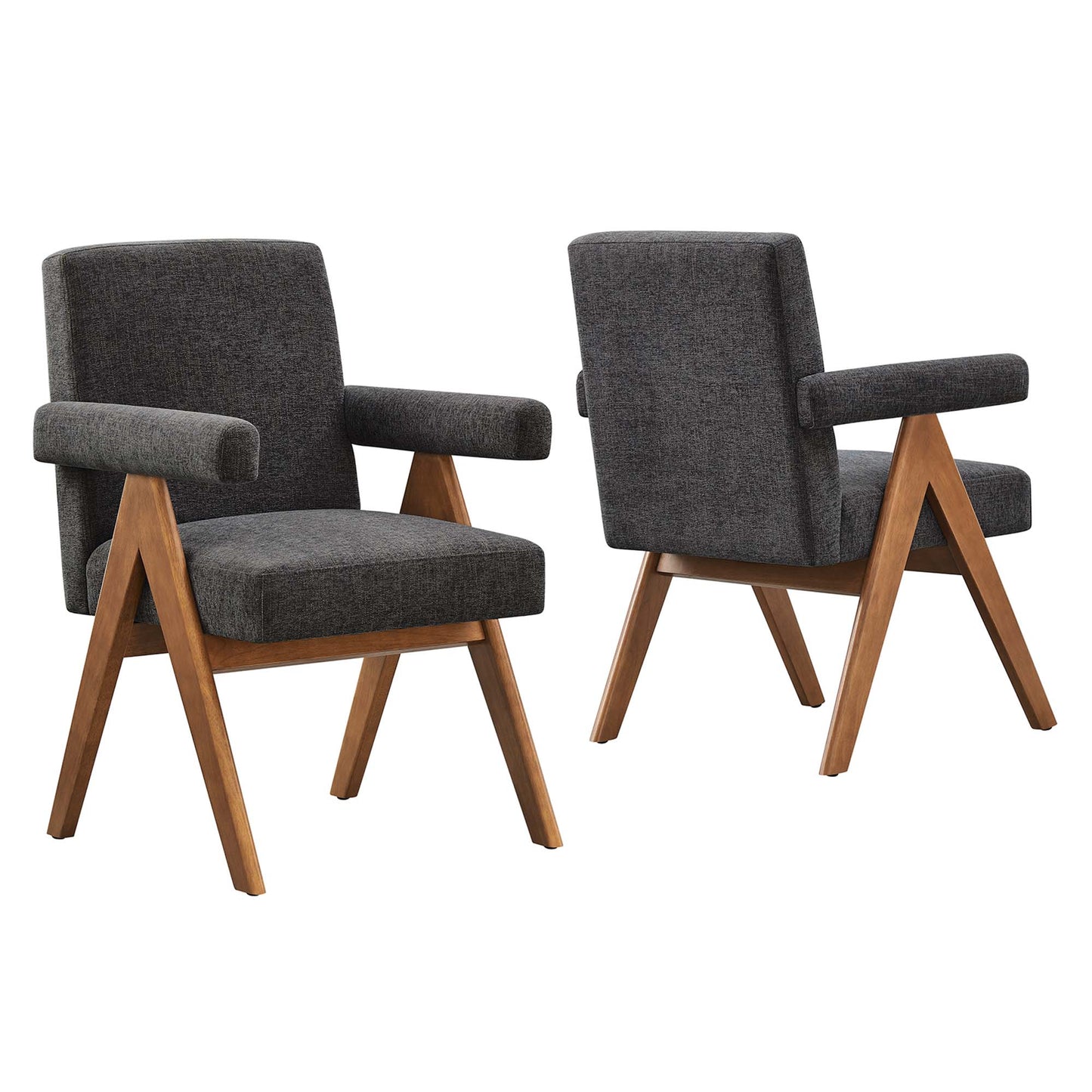 Lyra Fabric Dining Room Chair Set of 2