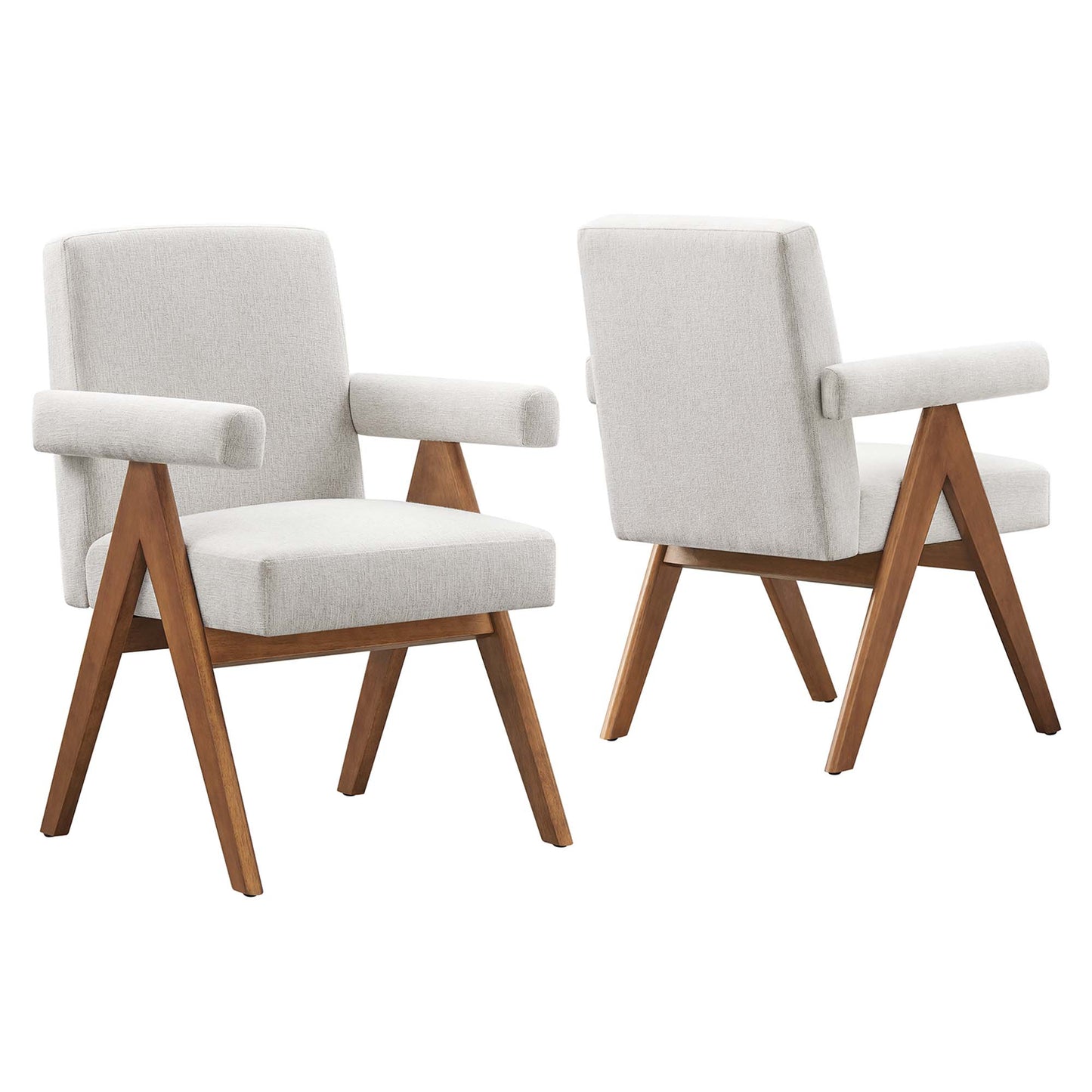 Lyra Fabric Dining Room Chair Set of 2