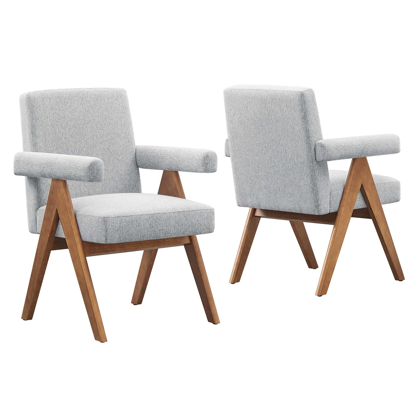 Lyra Fabric Dining Room Chair Set of 2