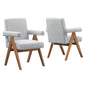 Lyra Fabric Dining Room Chair Set of 2