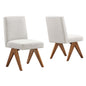 Lyra Fabric Dining Room Side Chair Set of 2