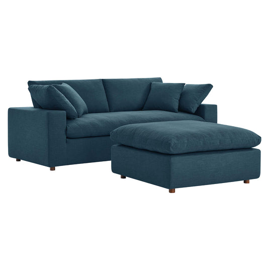 Commix Down Filled Overstuffed Sectional Sofa