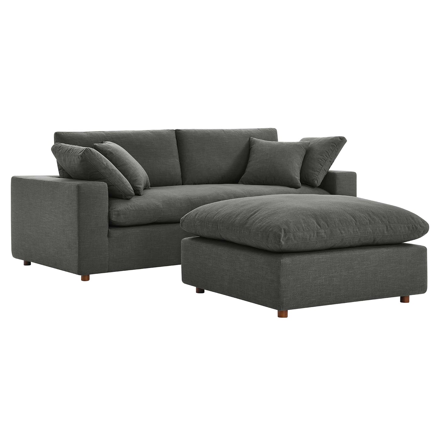 Commix Down Filled Overstuffed Sectional Sofa