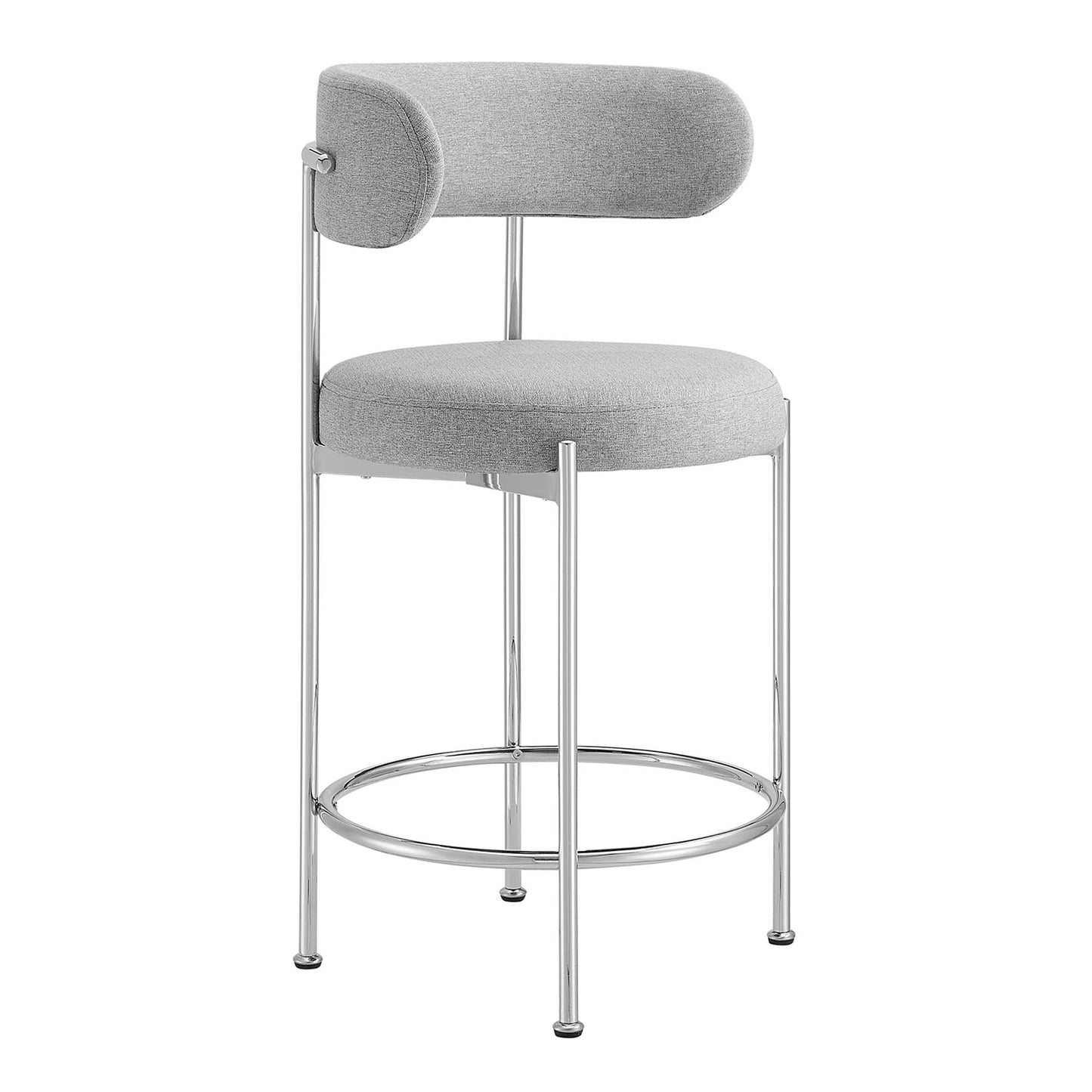 Albie Fabric Counter Stools Set of 2