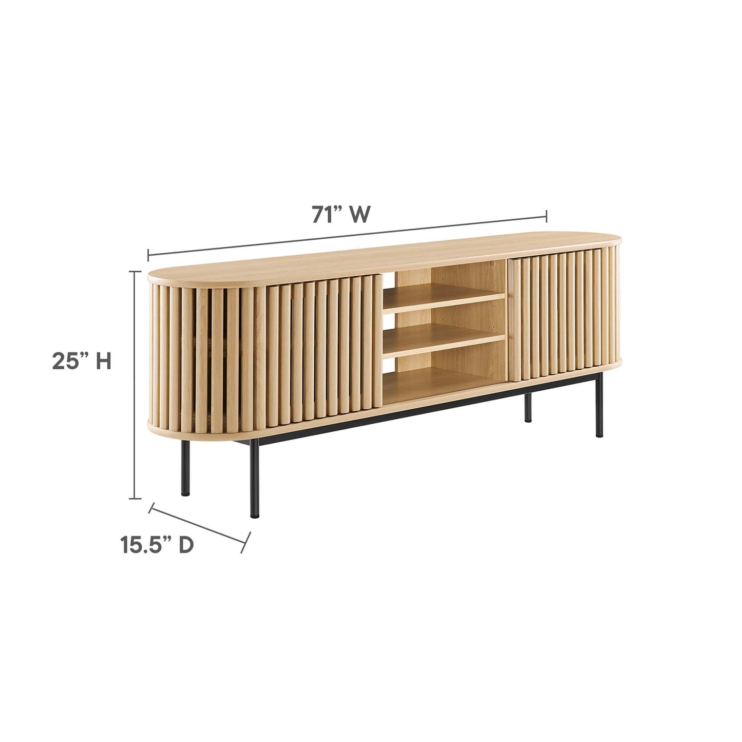 Fortitude 71" TV Stand