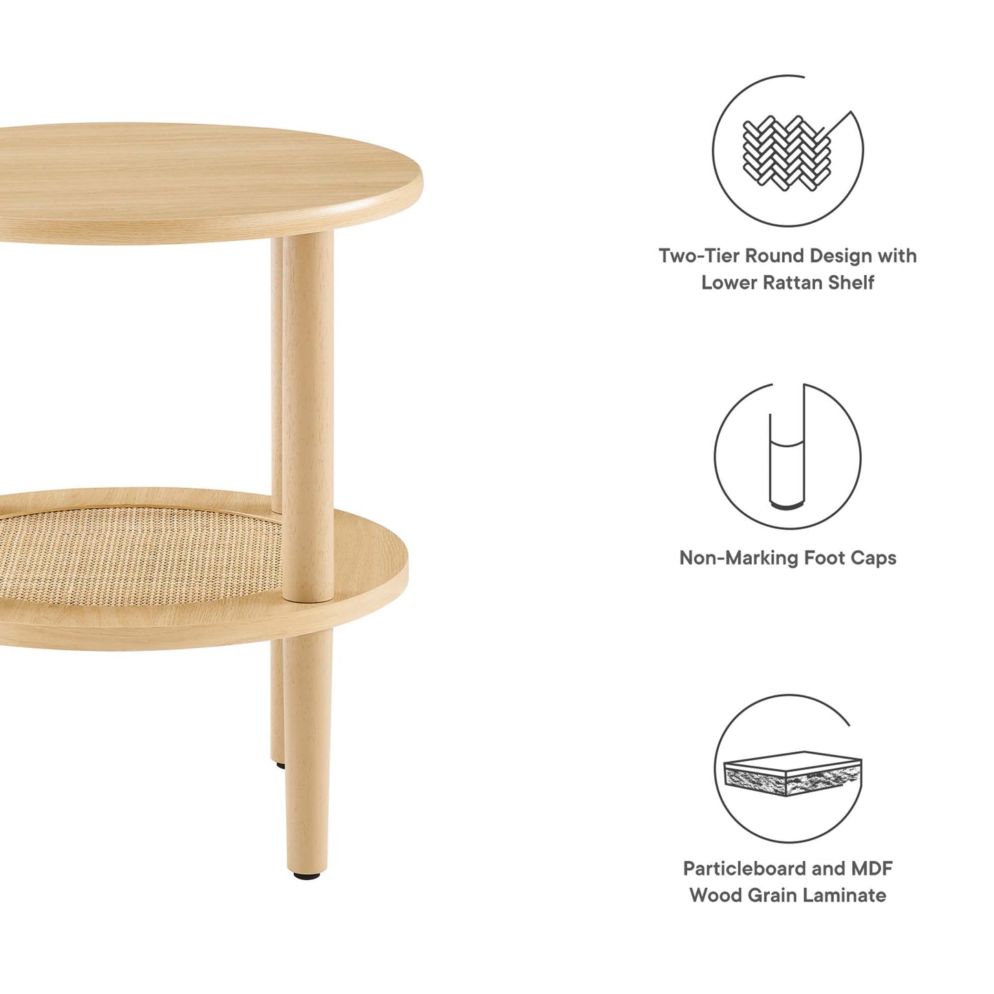 Torus Round Side Table