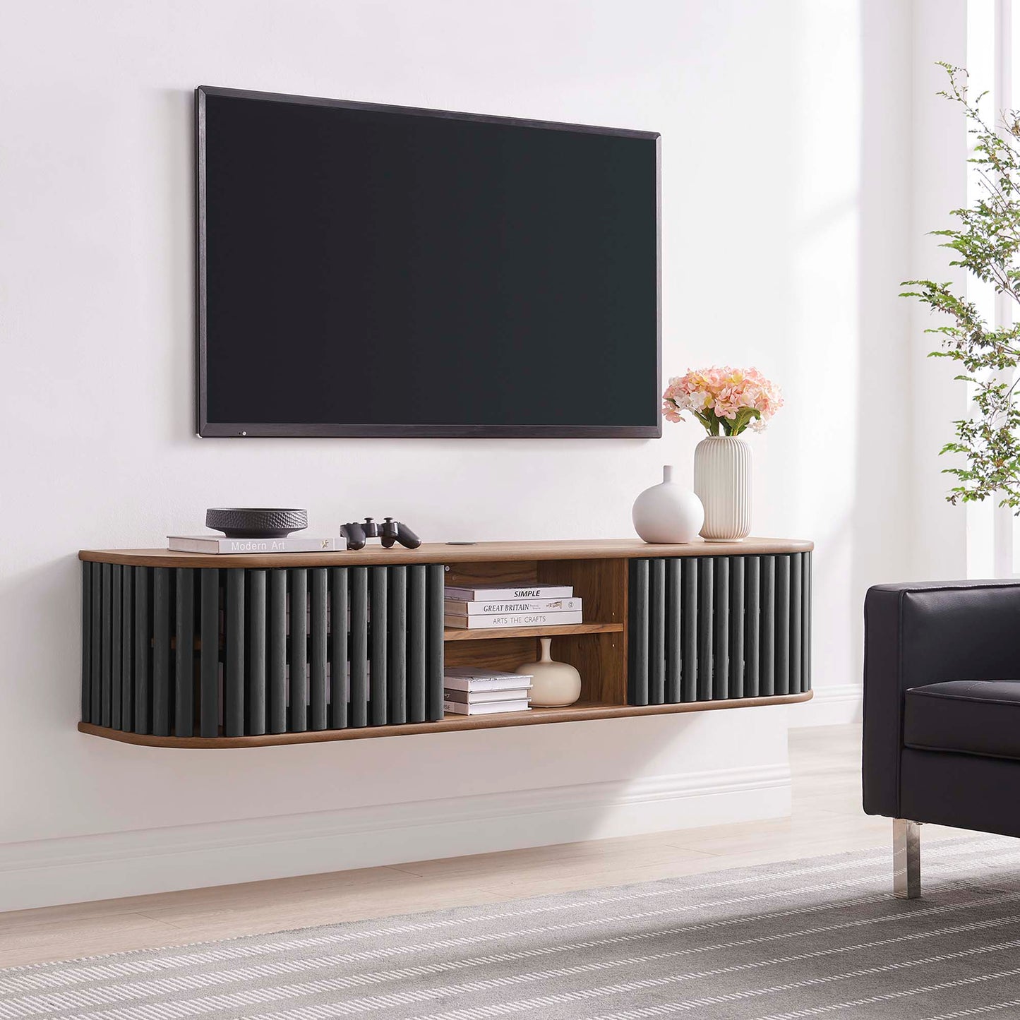 Fortitude 63" Wall-Mounted TV Stand