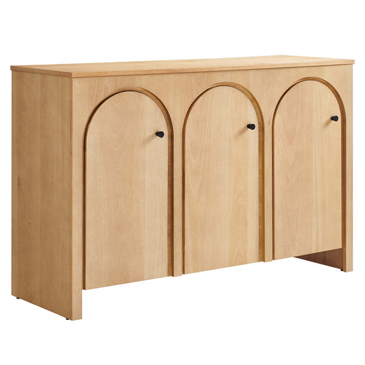 Appia 3-Door Arched Door Sideboard Storage Cabinet