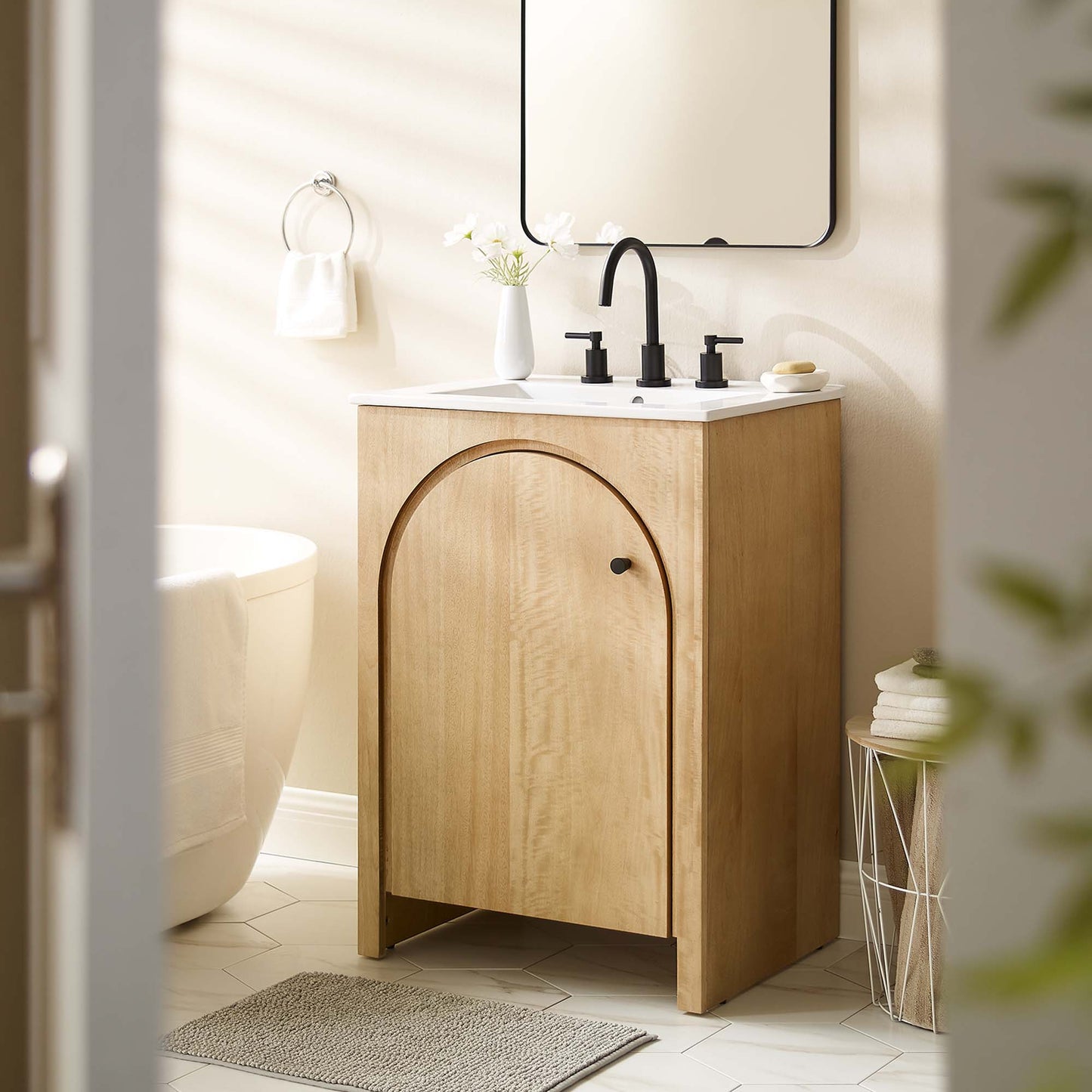 Appia 24" Bathroom Vanity Cabinet (Sink Basin Not Included)