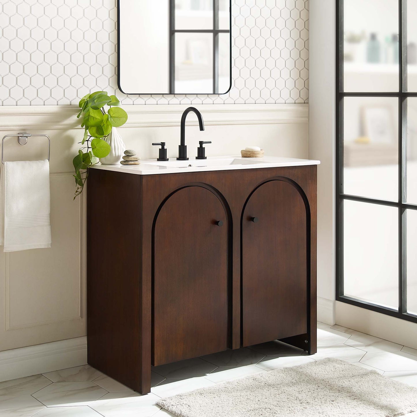 Appia 36" Bathroom Vanity Cabinet (Sink Basin Not Included)