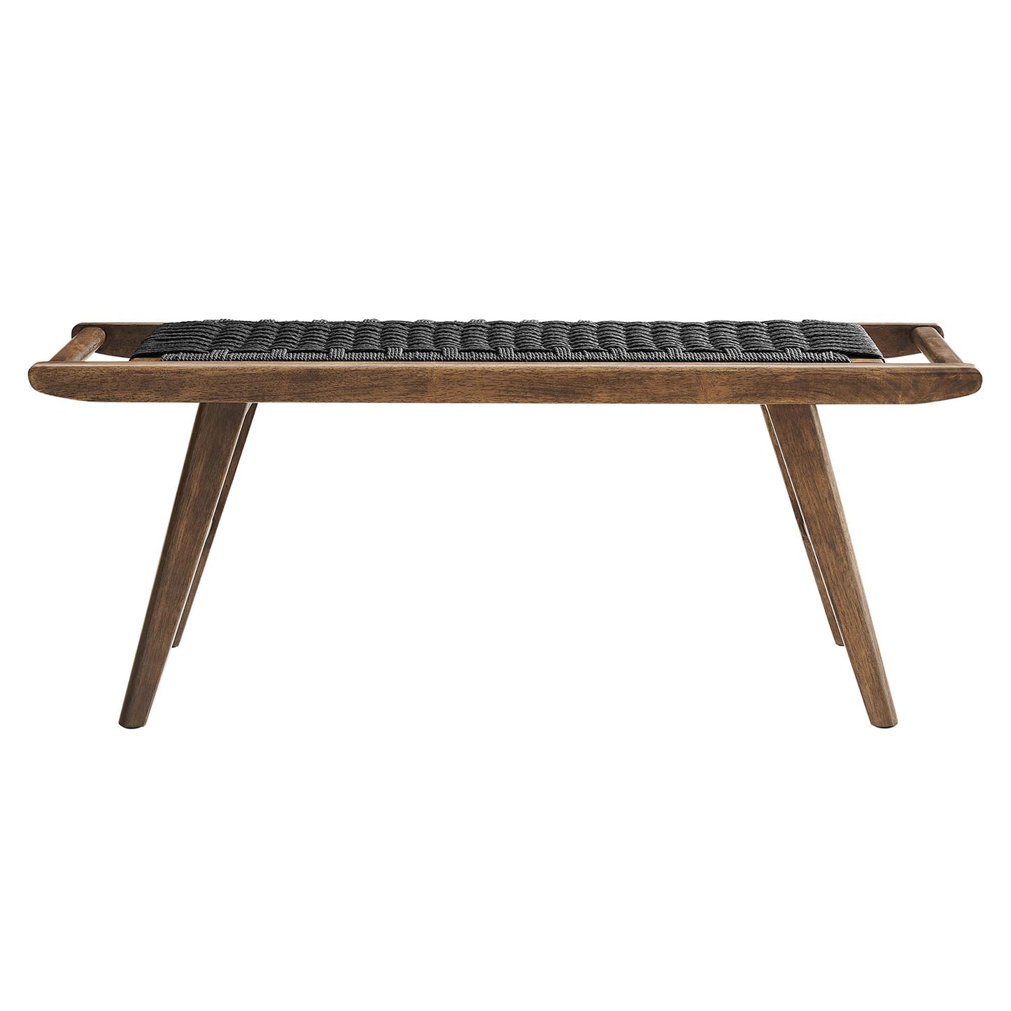 Saoirse 47" Wove Rope Wood Bench