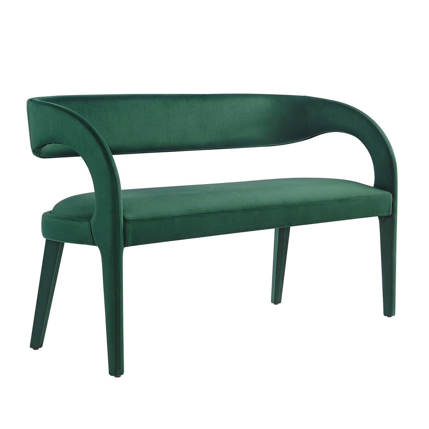 Pinnacle Performance Velvet Accent Bench