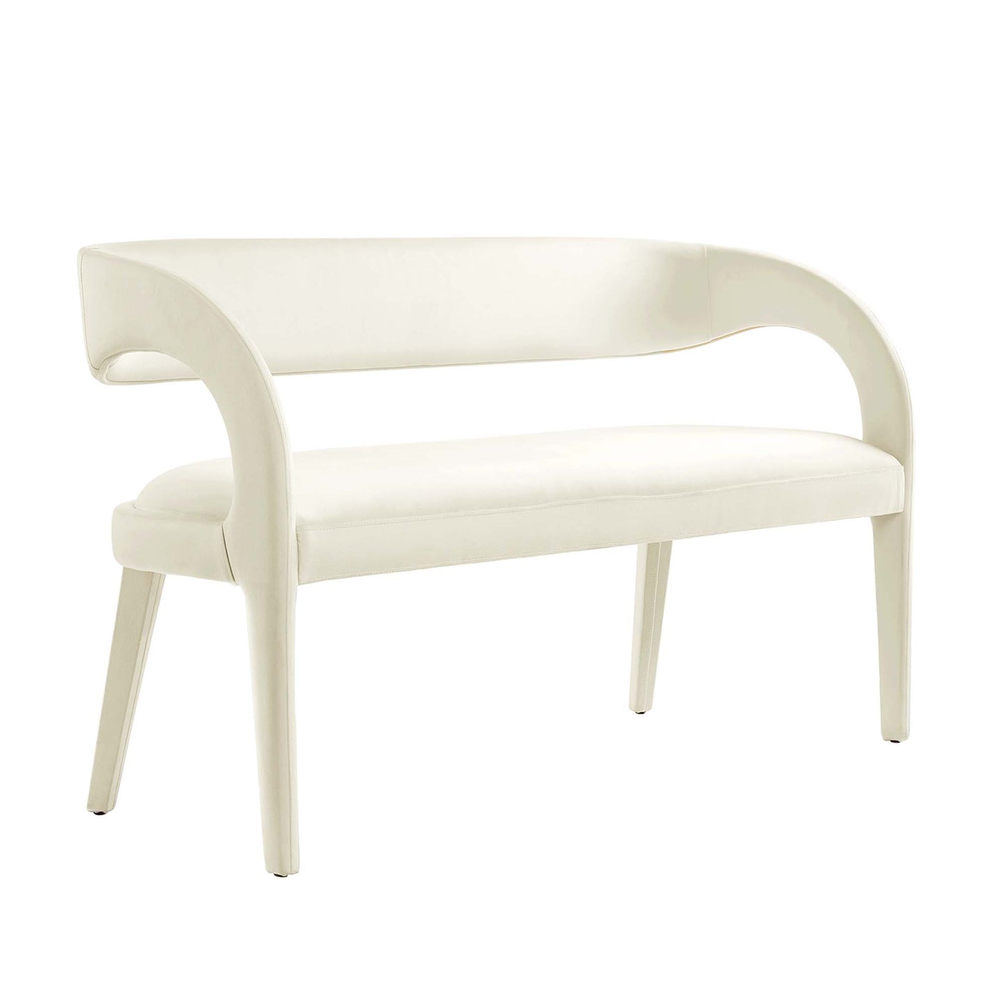 Pinnacle Performance Velvet Accent Bench