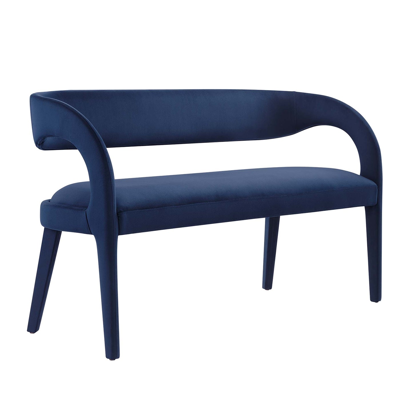 Pinnacle Performance Velvet Accent Bench