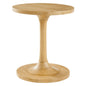 Lina Round Wood Side Table