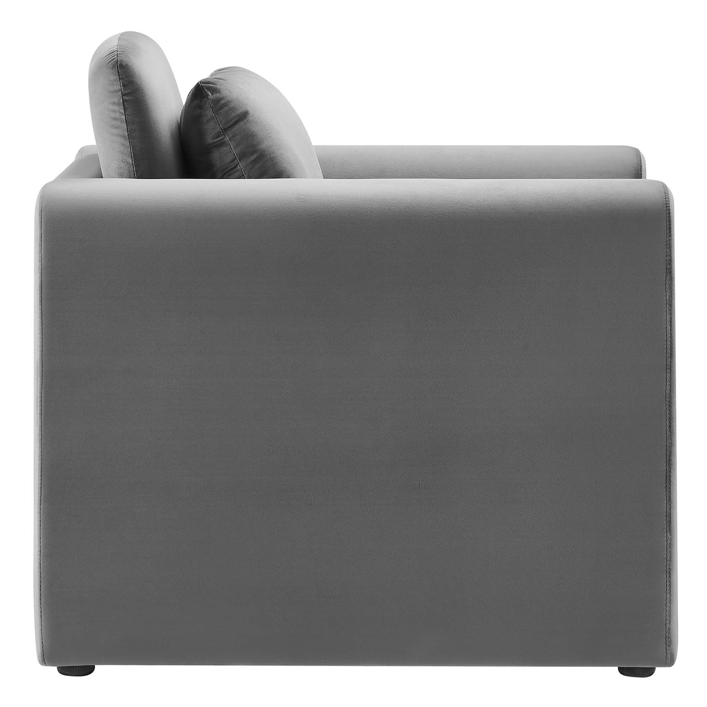 Sillón Waverly Performance de terciopelo de Modway