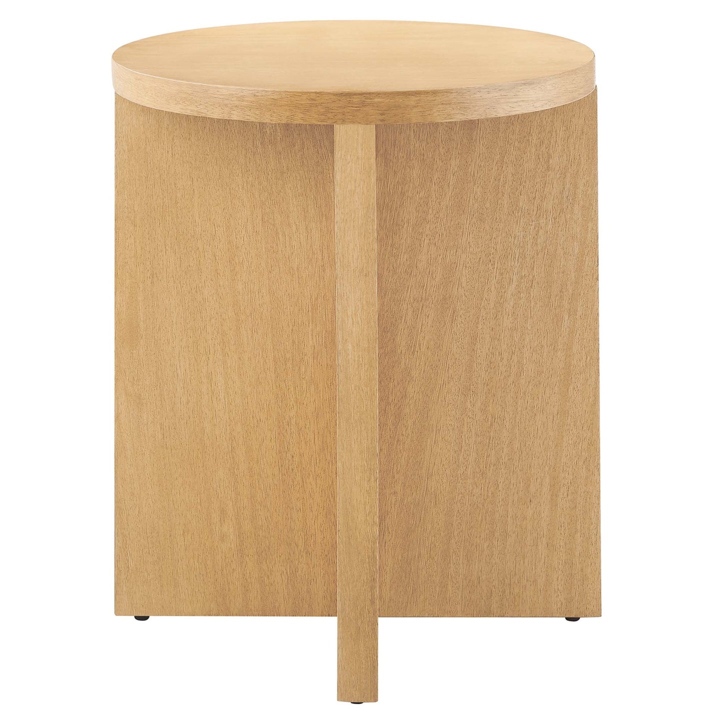 Silas Round Wood Side Table