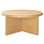 Mesa de centro redonda de madera Silas de Modway