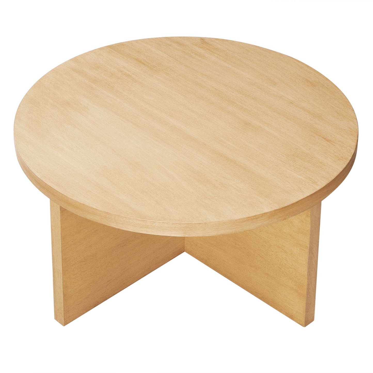 Mesa de centro redonda de madera Silas de Modway