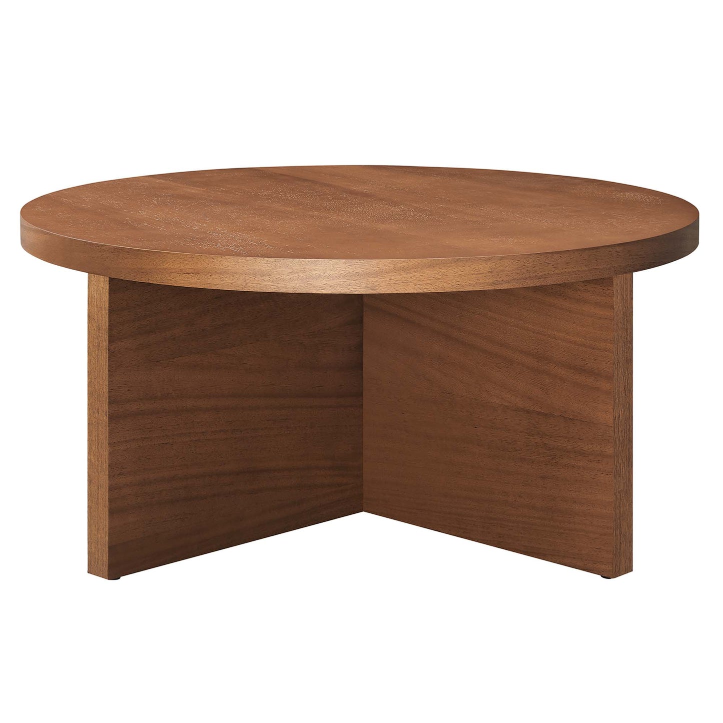 Mesa de centro redonda de madera Silas de Modway