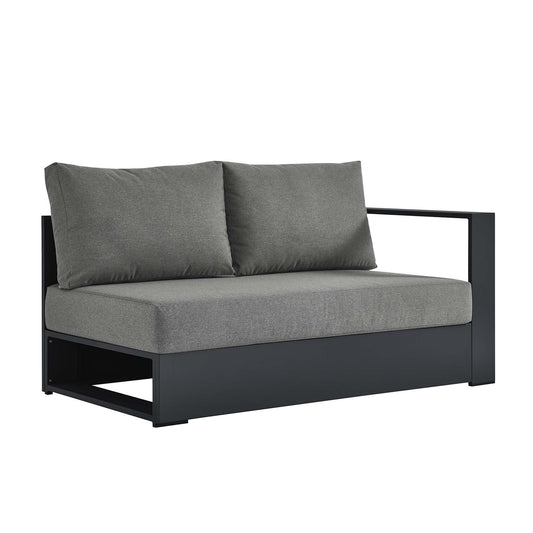 Tahoe Outdoor Patio Powder-Coated Aluminum Modular Right-Facing Loveseat