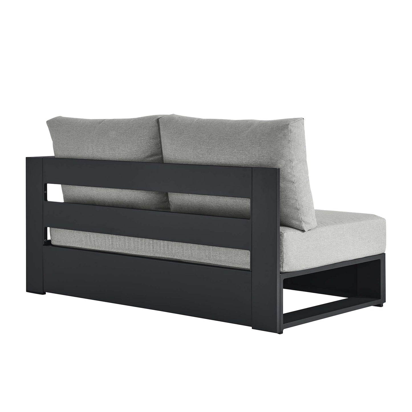 Tahoe Outdoor Patio Powder-Coated Aluminum Modular Right-Facing Loveseat