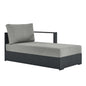 Tahoe Outdoor Patio Powder-Coated Aluminum Modular Right-Facing Chaise Lounge