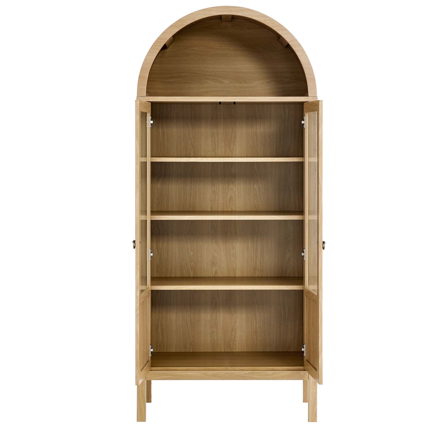 Tessa Tall Arched Storage Display Cabinet