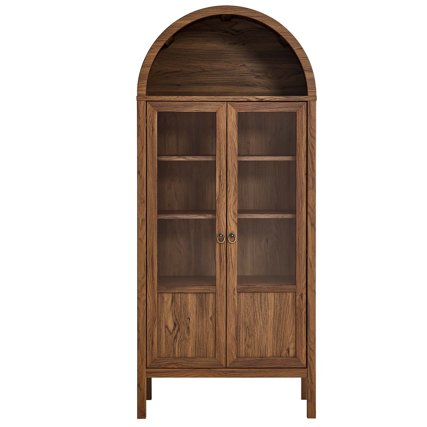 Tessa Tall Arched Storage Display Cabinet