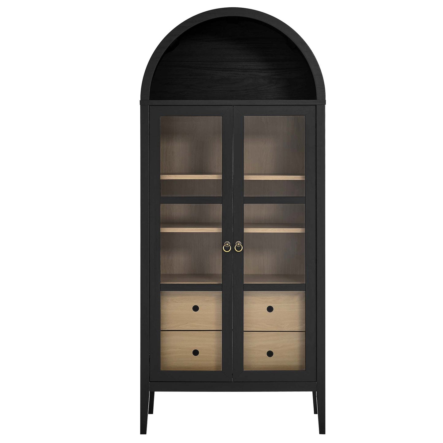 Vitrine de rangement haute en forme d'arche Nolan par Modway