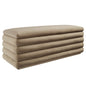 Mezzo Upholstered Performance Velvet Storage Bench