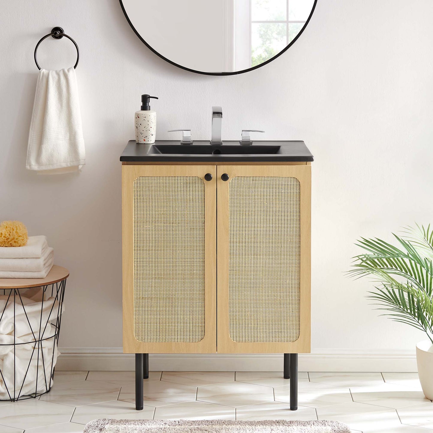 Meuble-lavabo Chaucer de 24 po par Modway