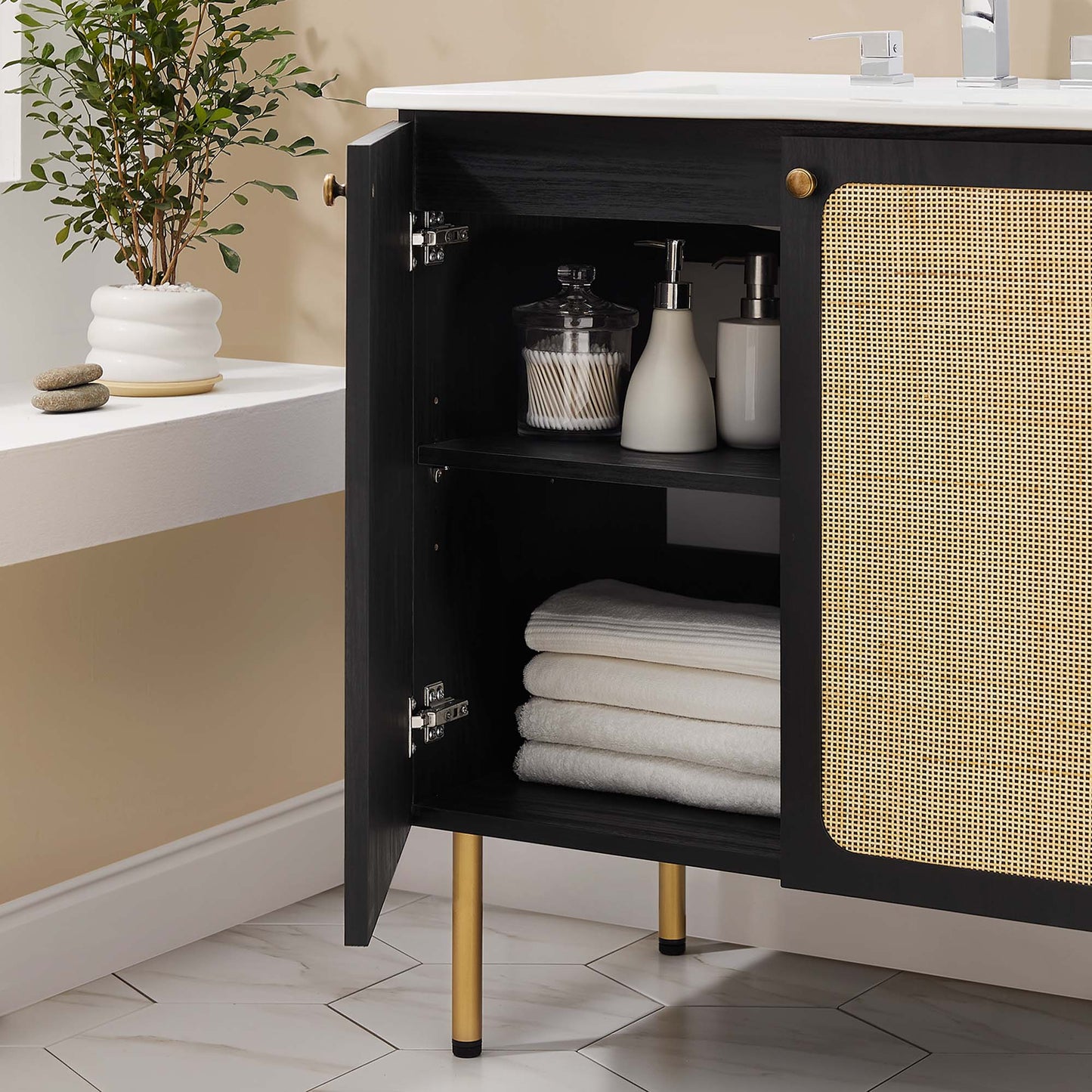 Meuble-lavabo Chaucer de 30 po par Modway