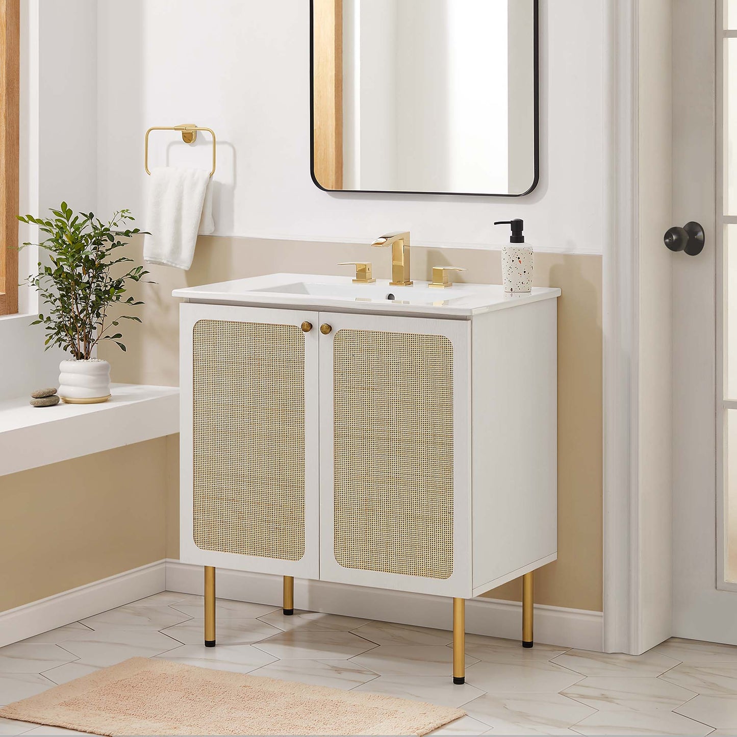 Meuble-lavabo Chaucer de 30 po par Modway