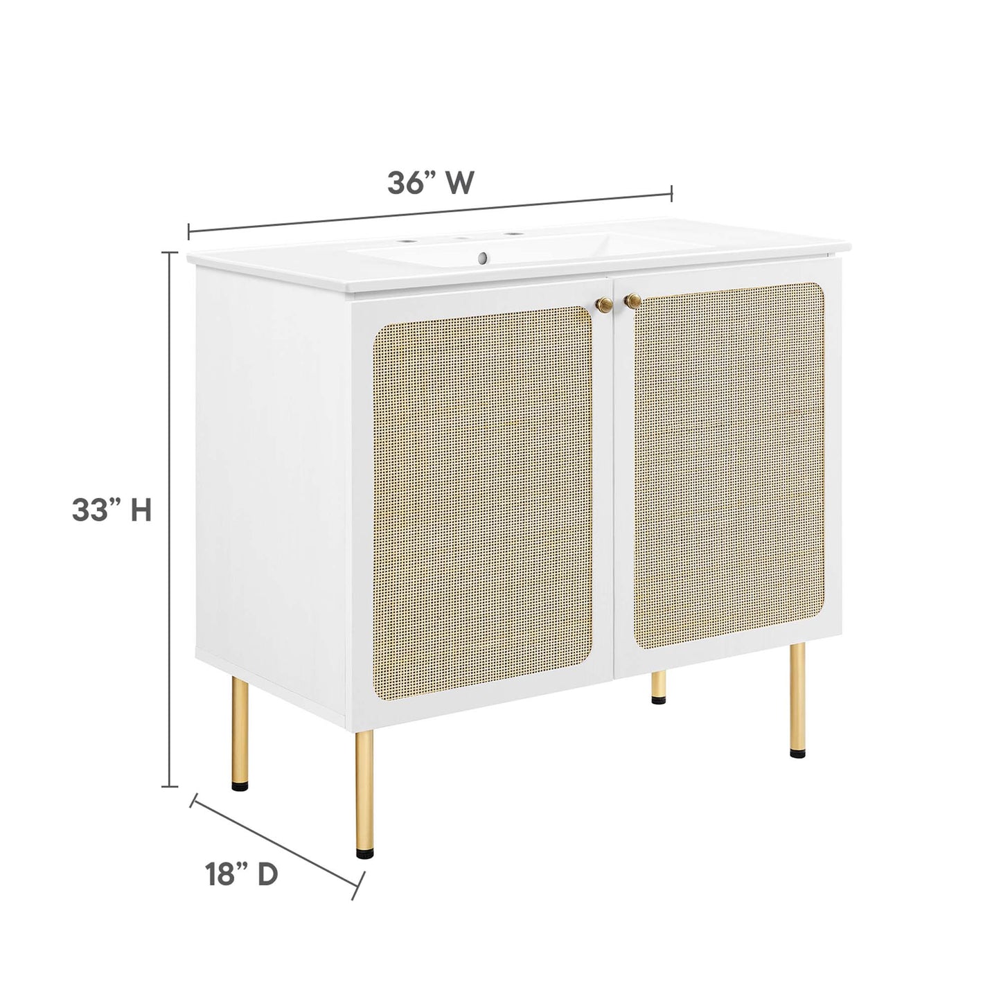 Chaucer 36" Bathroom Vanity