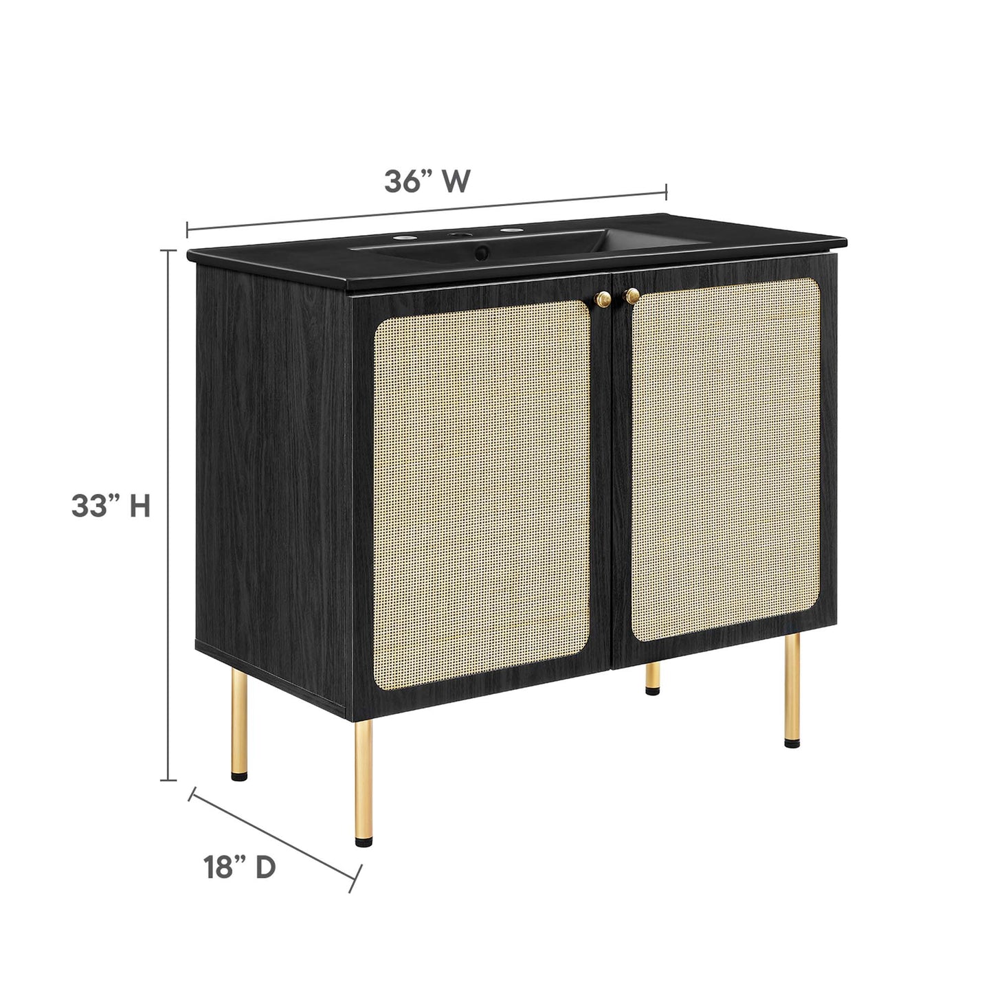 Chaucer 36" Bathroom Vanity