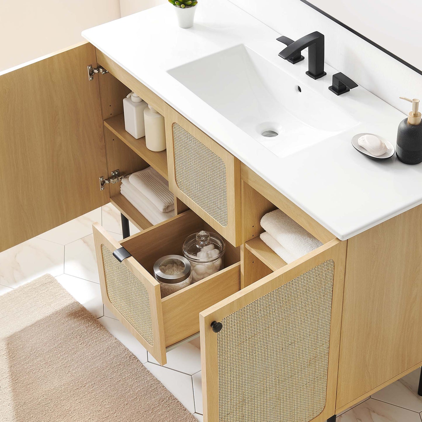 Chaucer 48" Single Sink Bathroom Vanity